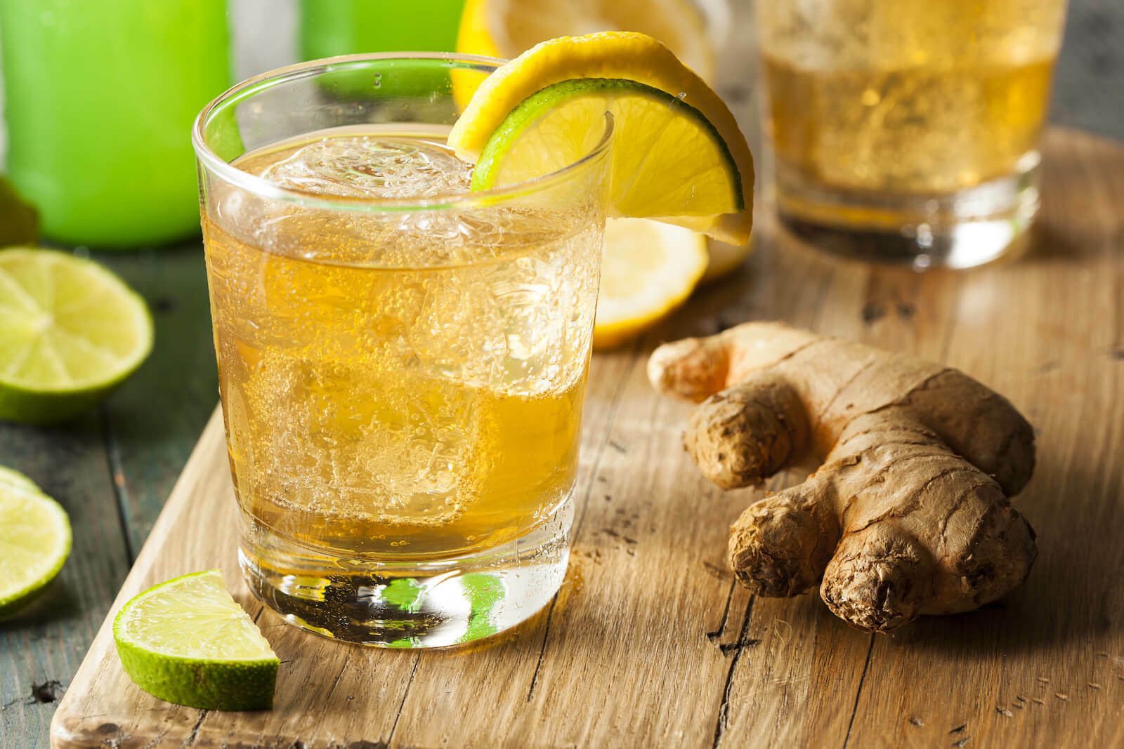 Ginger ale benefits: Organic ginger ale soda